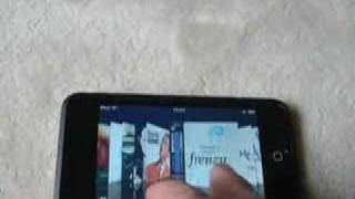iPod touch Coverflow error（iPodタッチのカバーフローのバグ？）