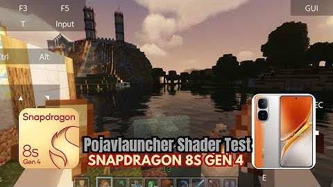 Snapdragon 8s Gen 4 PojavLauncher Shader Test | Ultra Graphics Minecraft Java on Android