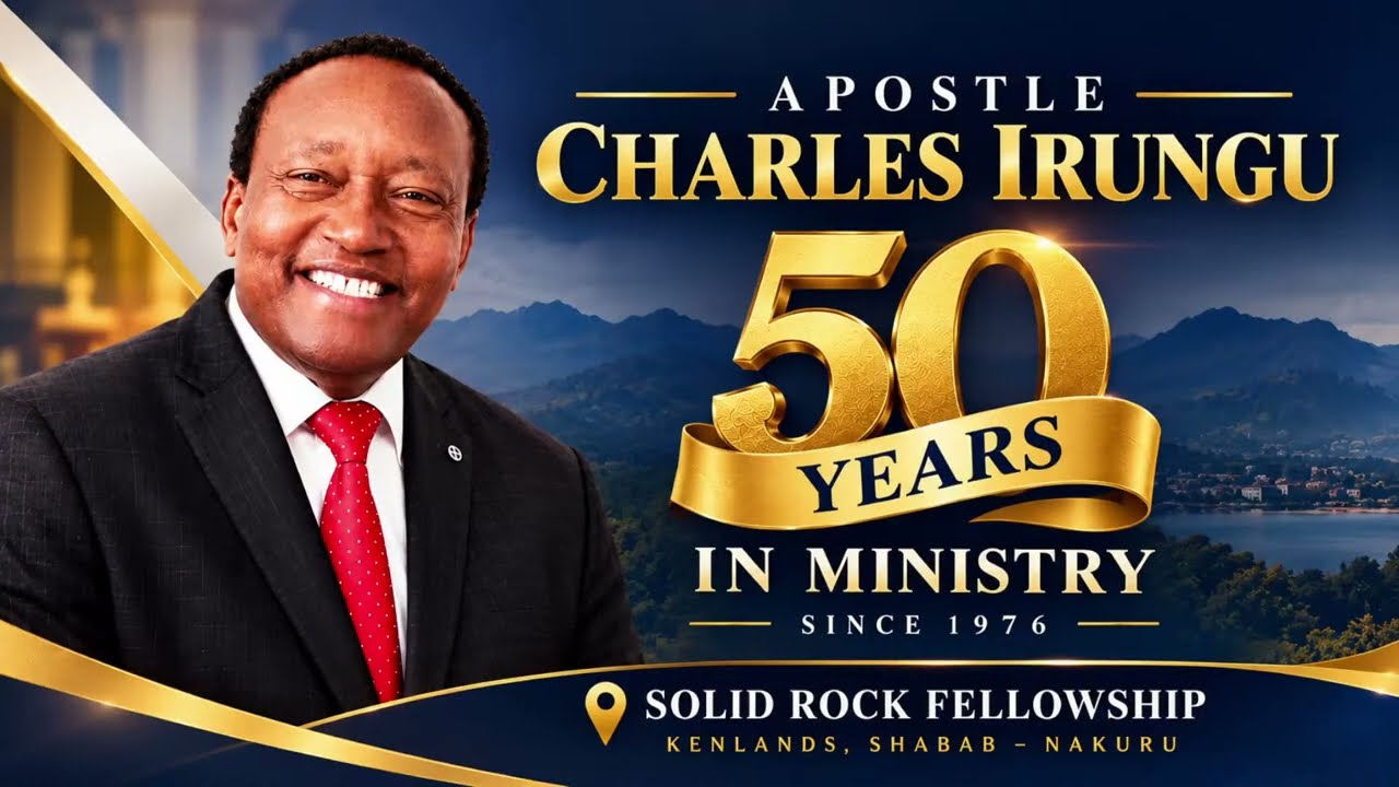 APOSTLE CHARLES IRUNGU - 50 Years in Ministry | Since 1976