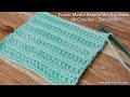 Punto Medio Extendido Trenzado de Crochet - Ganchillo | Crochet Paso a Paso