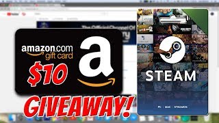 [CLOSED] 1000 Subscriber Special! | $5 Amazon Gift Card &amp; €5 Steam Gift Card Giveaway!