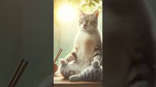 Meditate Cat #cat #meditation #healing