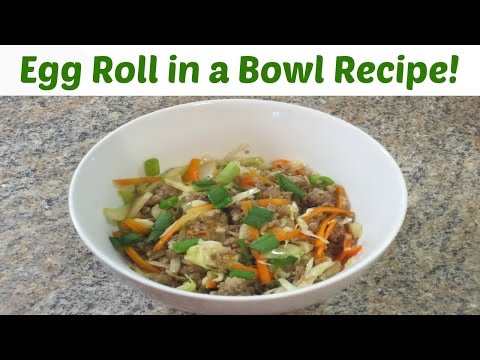 Low Carb Egg Roll Recipe!