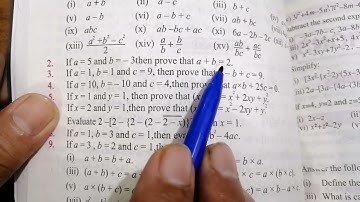 MATHEMATICS,GOHAR PUBLISHERS,CLASS 6, CHNO:8,INTRODUCTION TO ALGEBRA, EXNO:8.6, QNO:1-9, CAL PAK