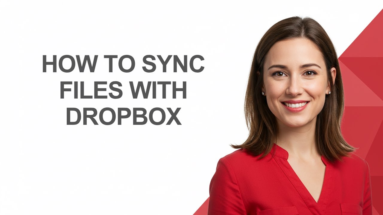 How to Sync Files with Dropbox - AshleyHowTo - YouTube
