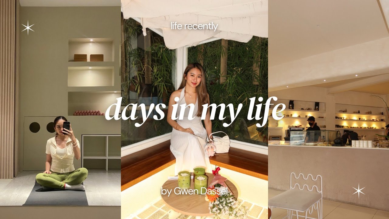 life lately 🎀 cozy days, pilates, aesthetic cafes, flea markets & restos in davao