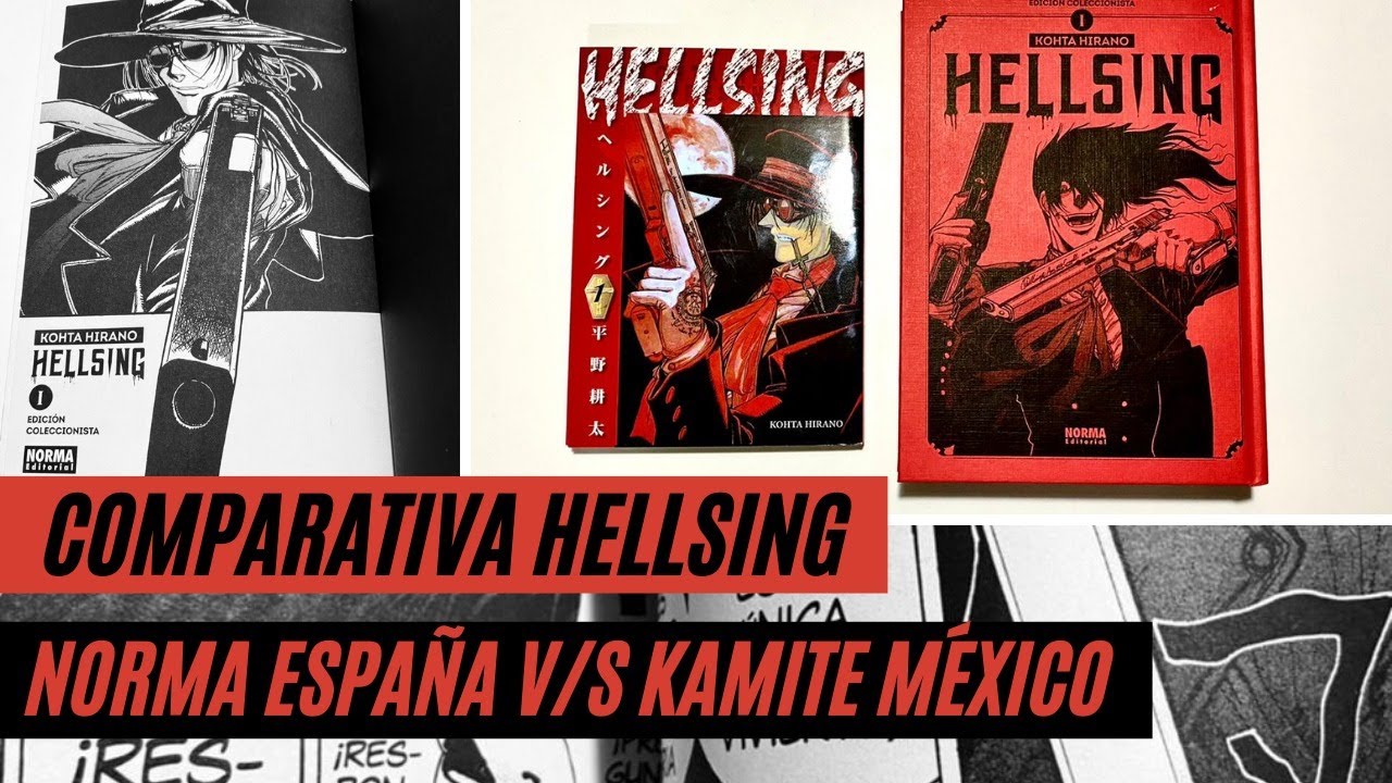Comparativa Hellsing - Norma España v/s Kamite México [SMC]