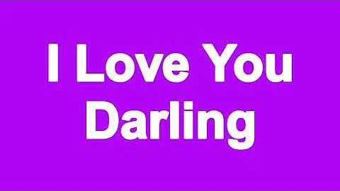 I Love You Darling Ringtone - Sudh Music