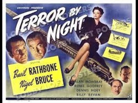 Basil Rathbone as Sherlock Holmes in Terror by Night still