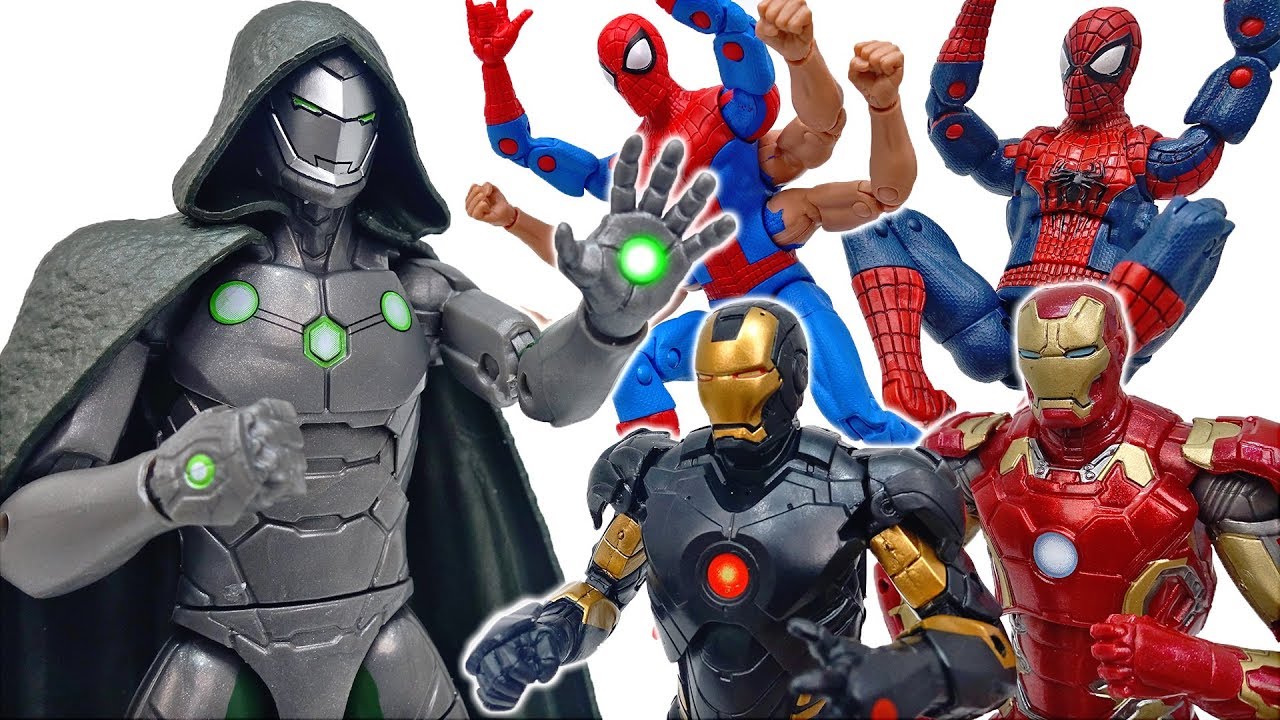 spielzeugregal Spider-Man Brothers Stole Dinosaur Eggs~! Go Iron-Man Brothers #ToyMartTV