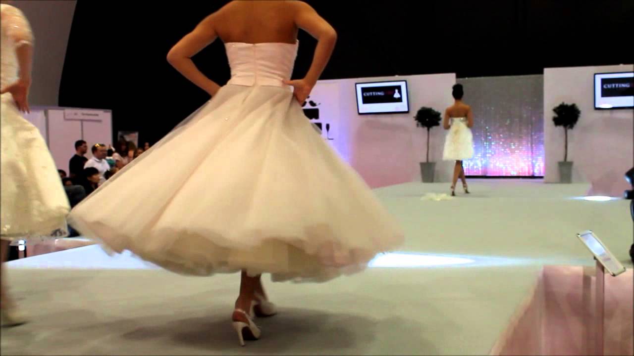 Jasmine - tea length wedding dress at Cutting Edge Brides Jasmine - tea length wedding dress at Cutting Edge Brides