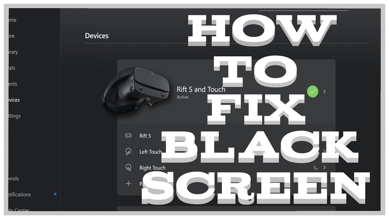 How to FIX black screen on - YouTube