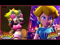 Peach Losing Animation Comparison Mario Strikers