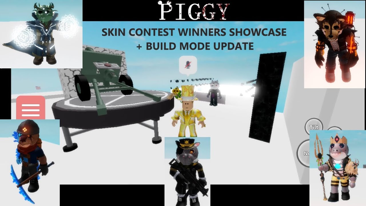 ROBLOX PIGGY SKIN CONTEST WINNERS 2022! (Roblox Piggy Build Mode) 