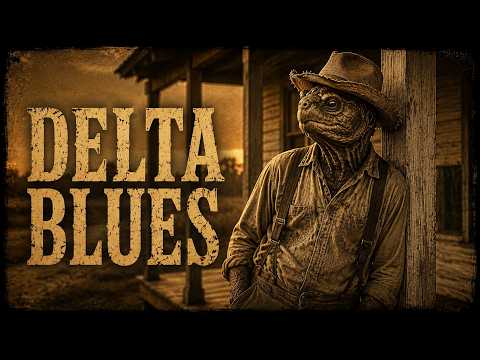 Long River Road | Delta Blues 1930s | Raw Acoustic Mississippi  | Mississippi Delta Blues
