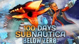 I Spent 100 Days In Subnautica Below Zero... Here's What Happened!