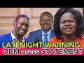 PRESIDENT RUTO Shocked As ODM DROPS THIS LATENIGHT WARNING To Those WHO WILL ATTEND CHARLES WERE FIN