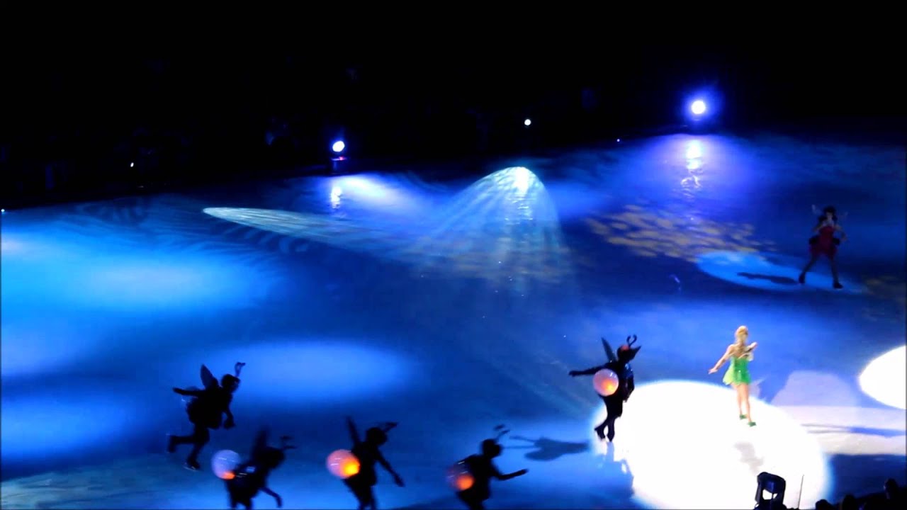 Tinker Bell in Pixie Hollow Disney on Ice Worlds of Fantasy January 10 2015 Song Fly to Your Heart