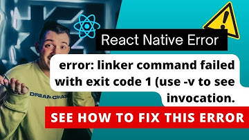 Undefined Symbols Error in React Native, Swift, and Flutter | Linker Command Failed (Error Code 1)