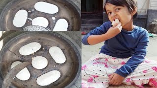 চতই পঠ বননর পদধতCitoy Pitha Recipehow To Make Citoy Pithaeating By Village Kidsvillage