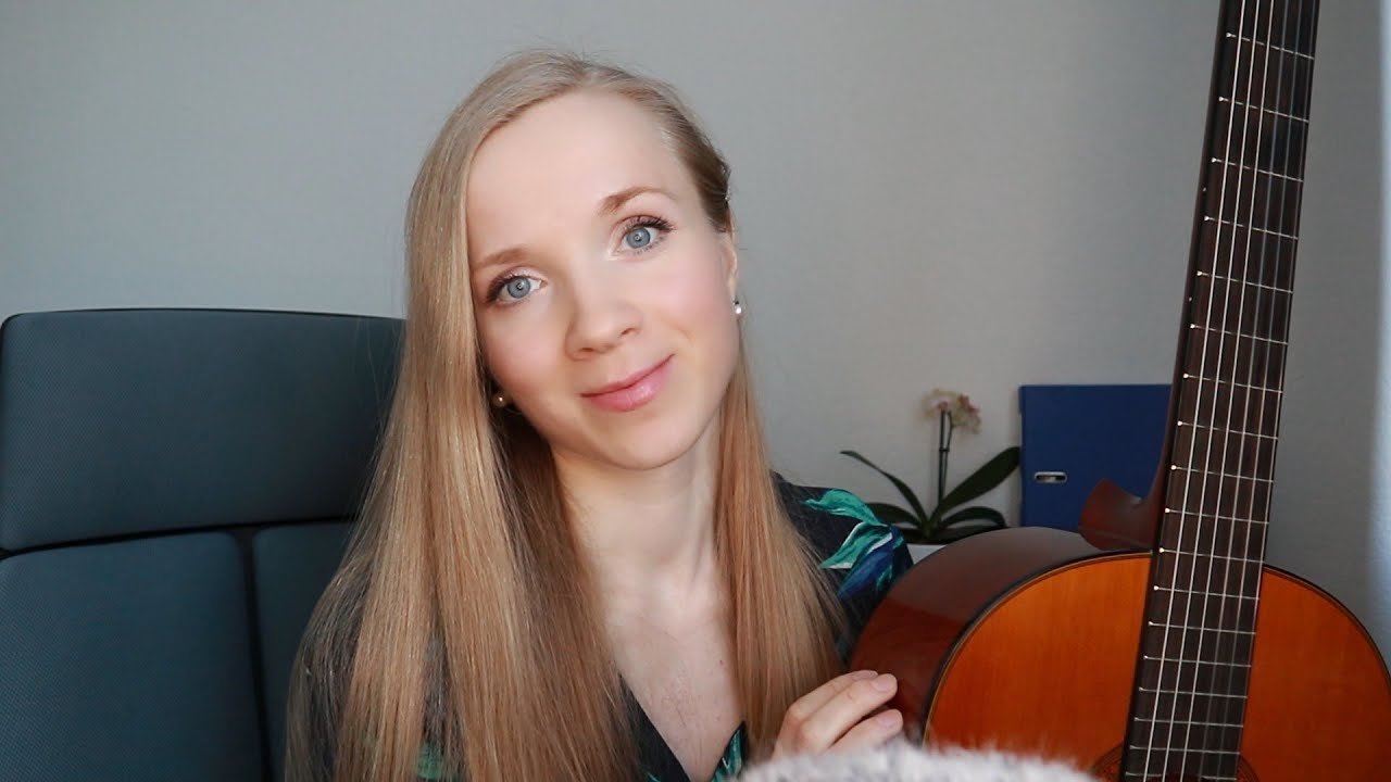 АСМР УЧИТЕЛЬ МУЗЫКИ РОЛЕВАЯ ИГРА🎸 УРОК ВОКАЛА 🎤Тихий голос и пение🎶 ASMR Vocal lesson Role Play