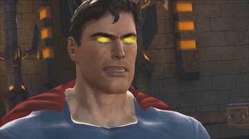 MORTAL KOMBAT VS DC UNIVERSE (PS3) STORY MODE DC UNIVERSE SIDE- CHAPTER  8: SUPERMAN