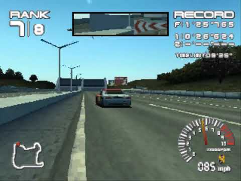 R4 Ridge Racer Type 4 USA Disc 1 mp4 HYPERSPIN SONY PSX PS1 PLAYSTATION ...
