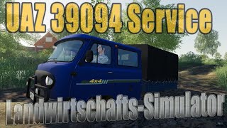 ["Farming", "Simulator", "LS19", "Modvorstellung", "Landwirtschafts-Simulator", "UAZ 39094", "LS19 Modvorstellung Landwirtschafts-Simulator :UAZ 39094", "UAZ 39094 Service"]