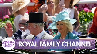 Prince Charles and Camilla Lead Royal Procession at Ascot