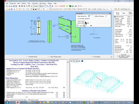 Portal Frame Analysis & Design