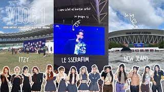 My First Vlog, Aaa Awarding Concert At Ph Arena, Many Korean Artist