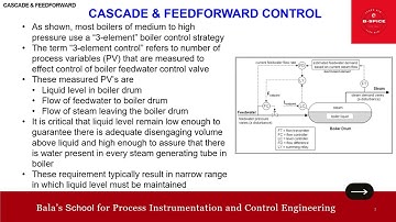 CASCADE & FEEDFORWARD CONTROL