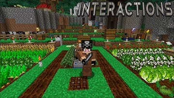 A Bit of Exploration and Harvestcraft: FTB Interactions Lp Ep #5 Minecraft 1.12