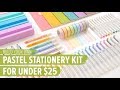 Build Your Own Pastel Stationery Kit for Under $25 Build Your Own Pastel Stationery Kit for Under $25