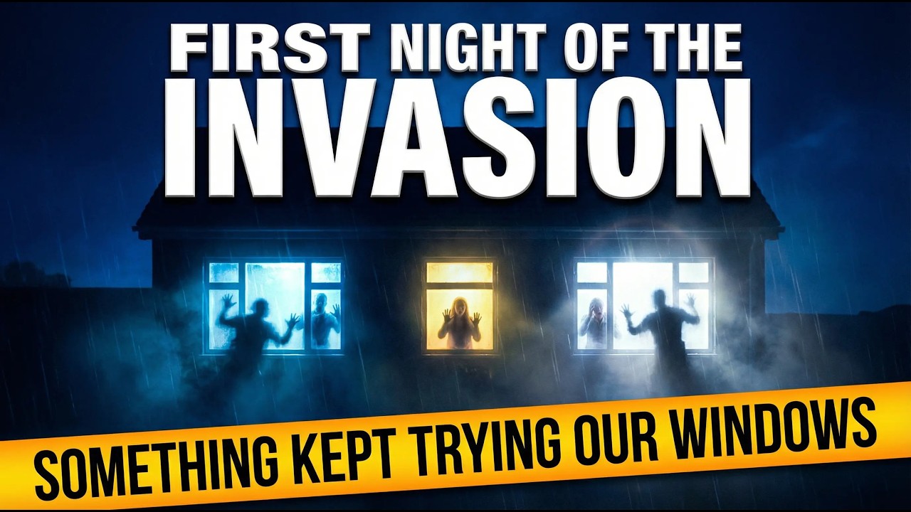 Первая ночь вторжения — что-то постоянно проверяло наши окна.