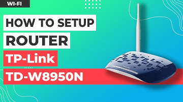✅ How to Setup TP-Link TD-W8950N
