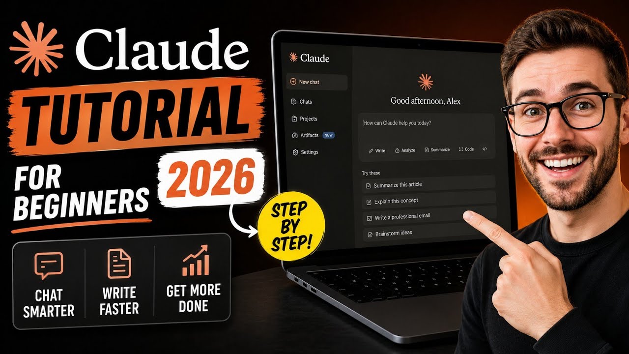 Claude Tutorial for Beginners — How to Use Claude AI Step by Step (2026 ...
