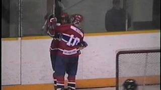 Jared Keeso scores against Petrolia Jets