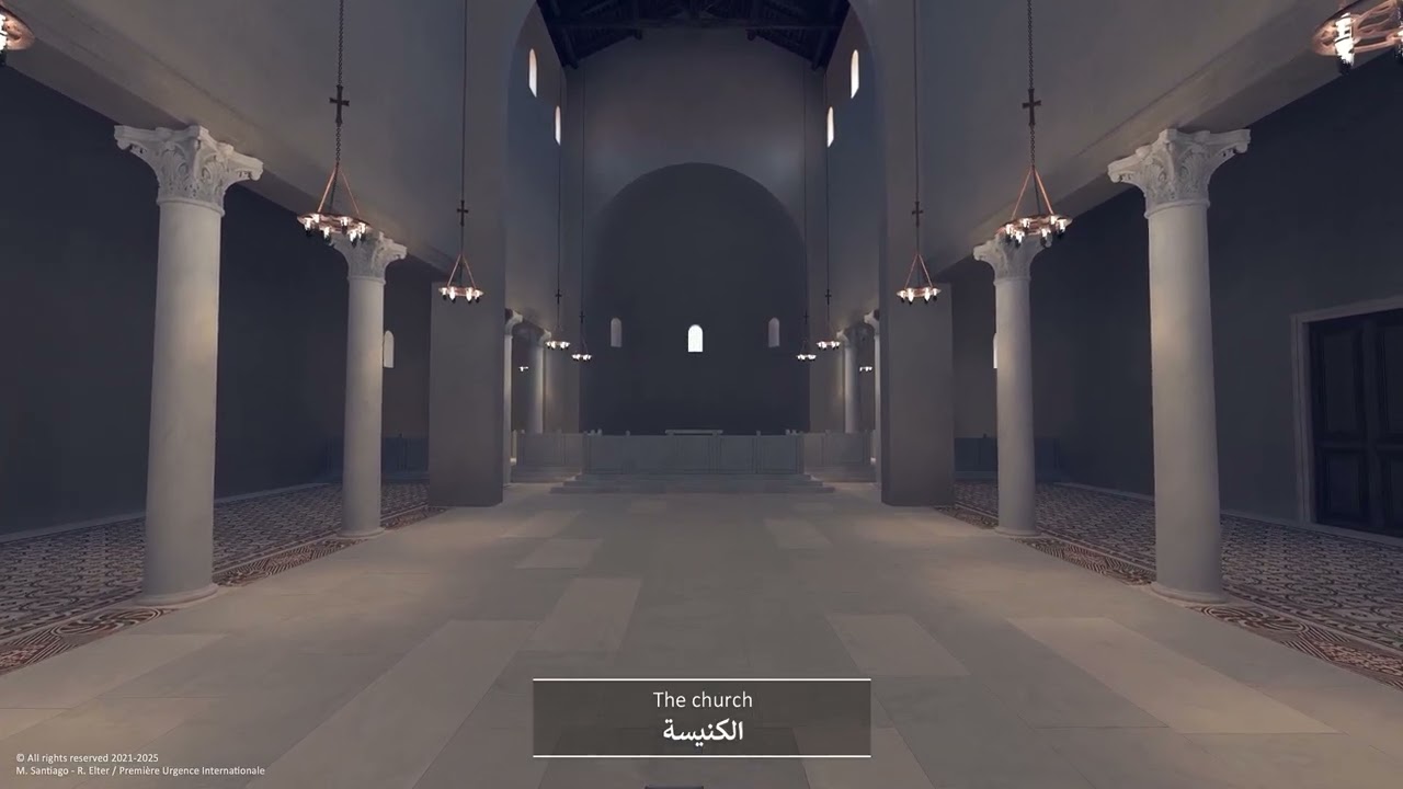 Le monastère de Saint Hilarion à Tell Umm el-'Amr (bande de Gaza) - Evocation du 6e siècle