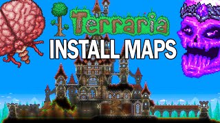 Terraria: How to Download & Install Maps Tutorial (Custom Worlds)