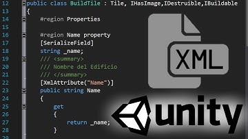 Unity3D: Base de datos de Objetos en XML