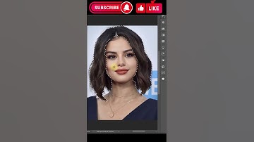 Change Hair Colour in Photoshop #shorts