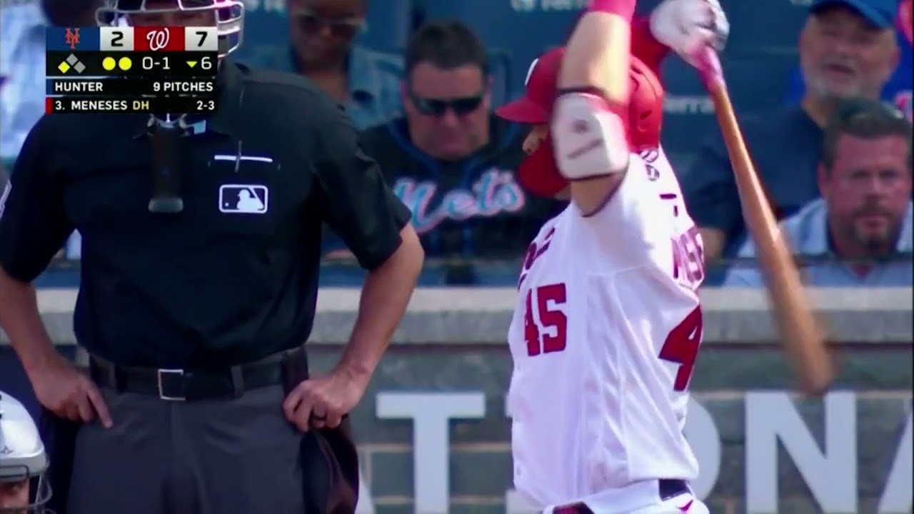 JOEY MENESES, NATS VS METS 15 MAYO 2023