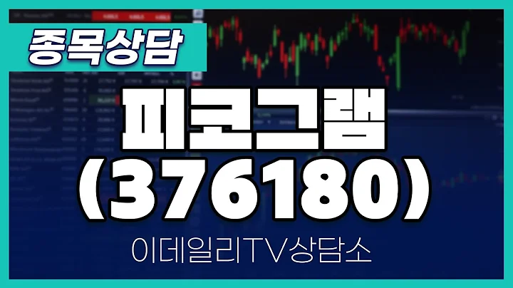 피코그램(376180) - 종목상담 황민혁 멘토 (20241114)