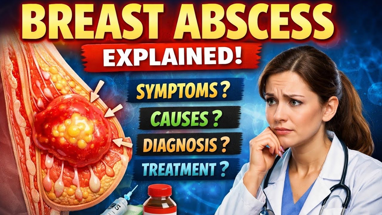 Breast Abscess Explained: Symptoms, Causes, Diagnosis & Treatment