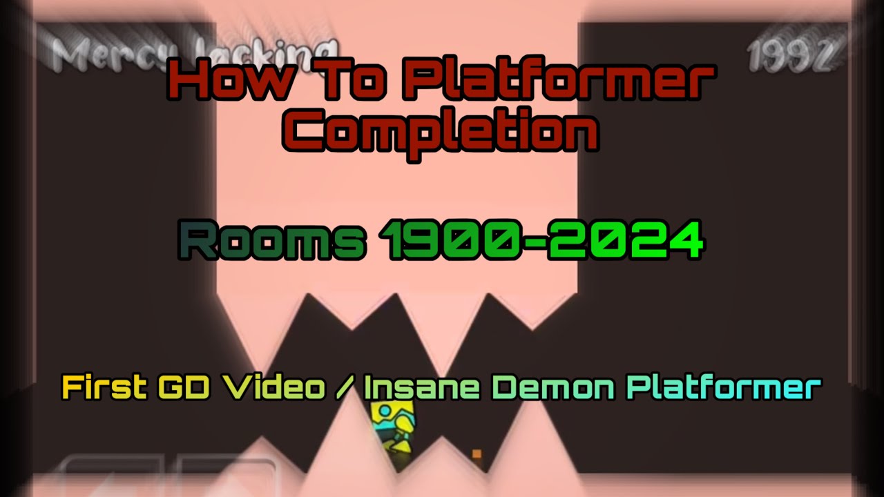 Geometry Dash / How To Platformer Completion - YouTube