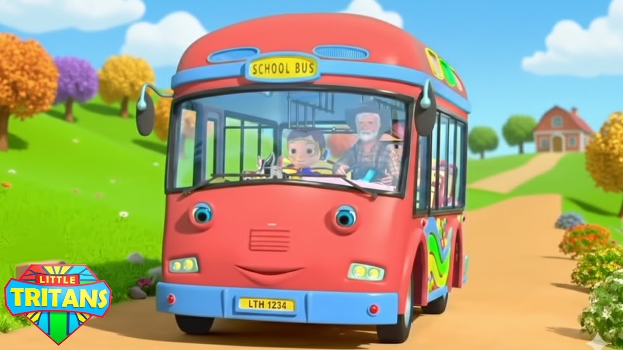 🔴 Live 🔴 Колеса В Автобусі Дитячий Садок Вірш | Музичні Відео Про Транспортні Засоби Для Дітей