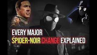 Every Major Spider Noir Change Explained #spidernoir #benreilly