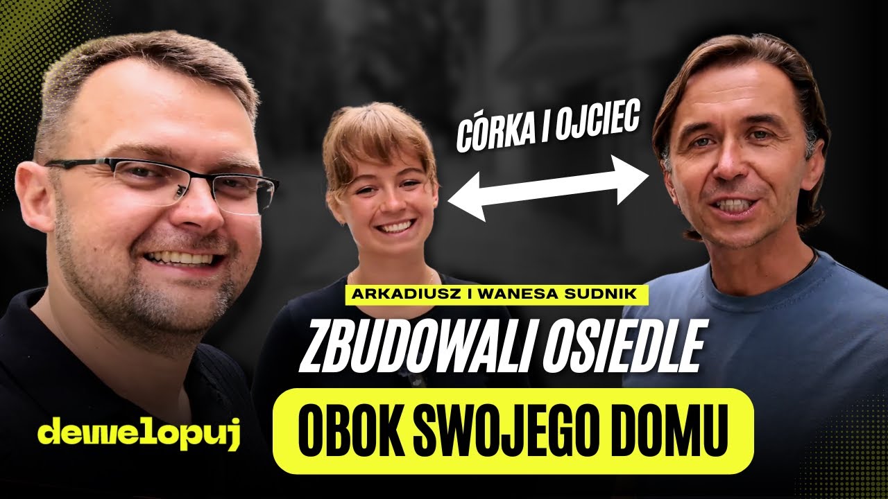 Wybudowali osiedle obok swojego domu