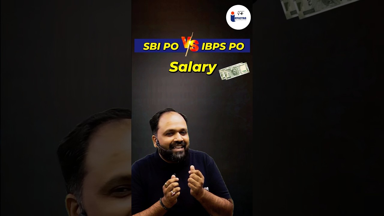 SBI PO vs IBPS PO🔥 | Which is the Better Career Option🎯 #sbipo #ibpspo #invictaa #Ashwani
